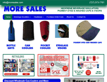 Tablet Screenshot of moresales.com